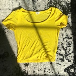 Yellow Garage Cropped T